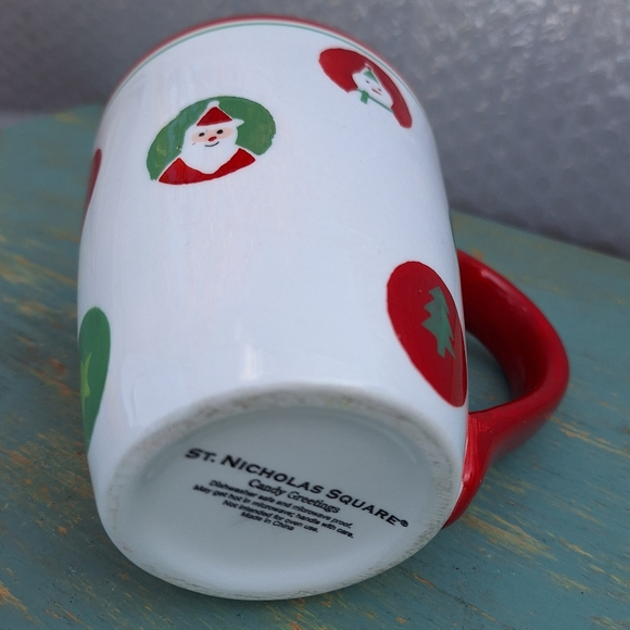 Vintage Mug Santa Clause St Nicholas Square North Pole Christmas Gift Coffee Cup - Picture 5 of 16